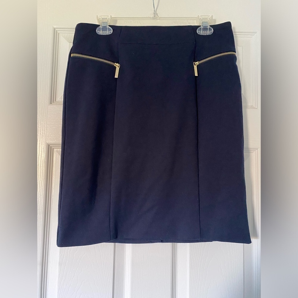 Michael Michael Kors Lined Blue Skirt Size 10